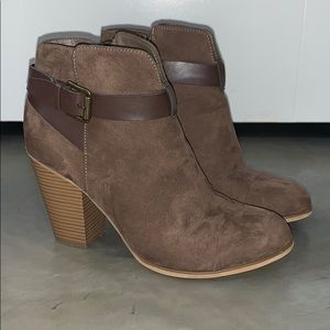 Like New Brown Booties